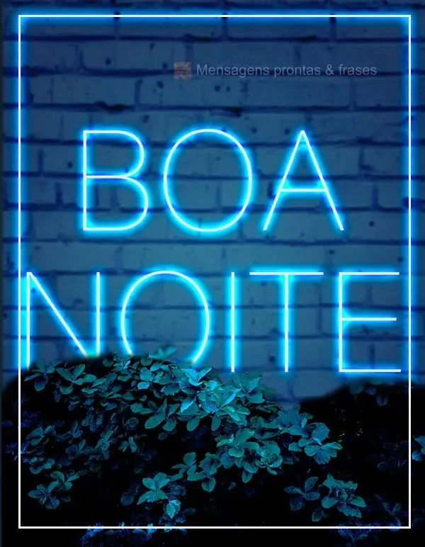 BOA NOITE