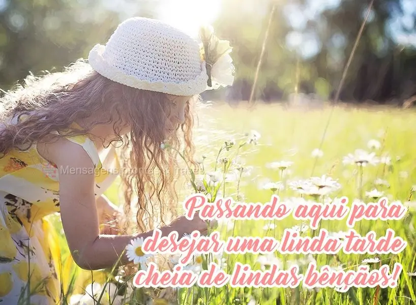 Passando aqui para desejar uma linda tarde, cheia de lindas bênçãos!