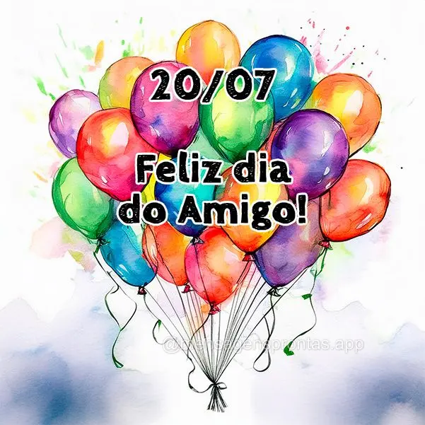 Feliz dia do Amigo! 