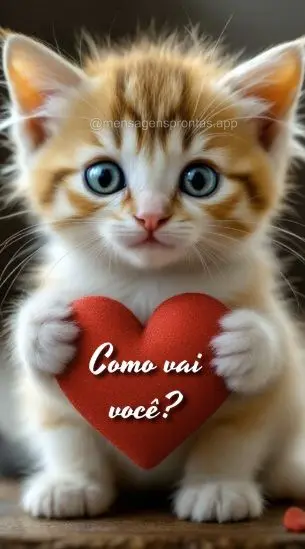 Como vai você?